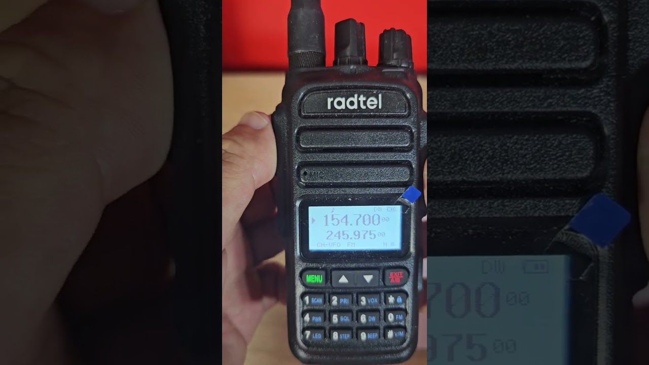 วิธีตั้งค่ารีพีทเตอร์ Duplex Radtel RT830