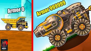 earn to die 2 noob vs pro vs hacker/earn to die 2 hack mod apk unlimited money screenshot 3