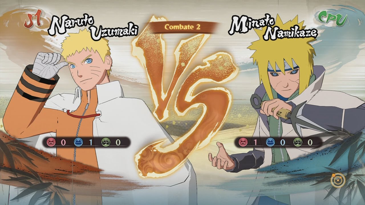 Naruto Uzumaki e Minato Namikaze - Naruto