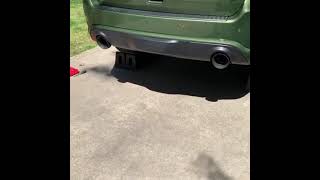 Hellcat Durango Stainless Works Catback cold start