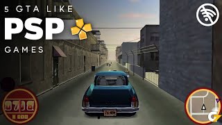 TOP 5 BEST GTA LIKE PPSSPP EMULATOR GAMES FOR ANDROID | OFFLINE