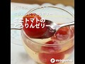 丸ごとミニトマト入りビタミンたっぷりゼリー ミニトマトのとろりんゼリー ｜ moguna[モグナ]