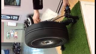 QS Motor BLDC Electric Car In-Wheel Hub Motor