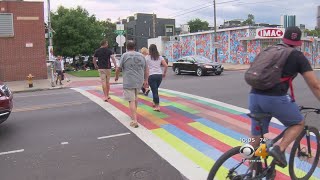 Colorful Crosswalks Designed To Improve Safety In Denver Neighborhood