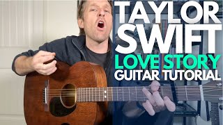 Love Story by Taylor Swift Guitar Tutorial - Guitar Lessons with Stuart!