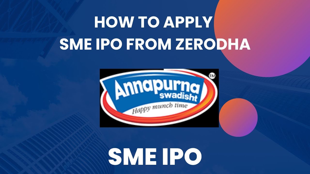 How to Apply For SME IPO From Zerodha | UPI Method | Drone Destination ...