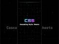 CSS — Making the Web Look Less Sad