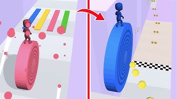 Layers Roll 🌈⭕🌈All Levels Walkthrough Gameplay Android,iOS BIG UPDATE New Level KRF36H