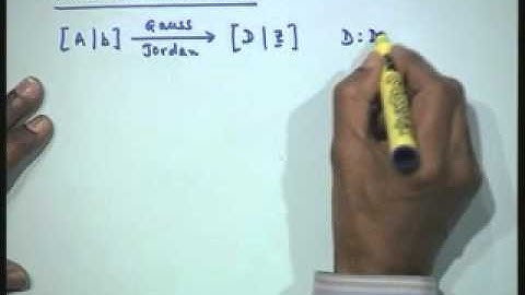 Lec-13 Solution of a System of Linear Algebraic Equations-Part-3