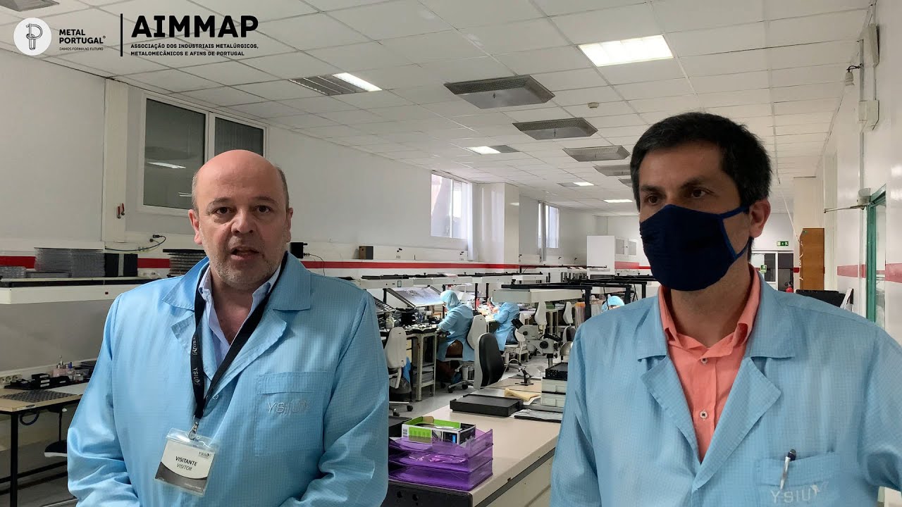 Visita da AIMMAP à Ysium, Lda. - 13-05-2021