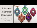 Mirror Mirror Pendant (Jewelry Making) Off the Beaded Path