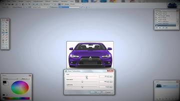 How to Change the Color of a Car in Paint.NET