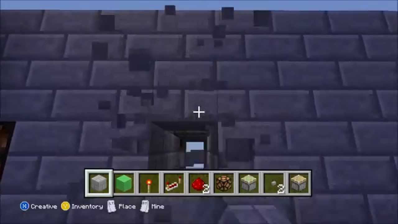 How to Make a Hidden 1x2 Door in Minecraft - YouTube