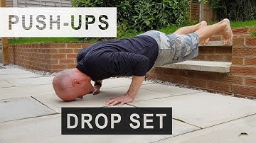 Push-ups drop set