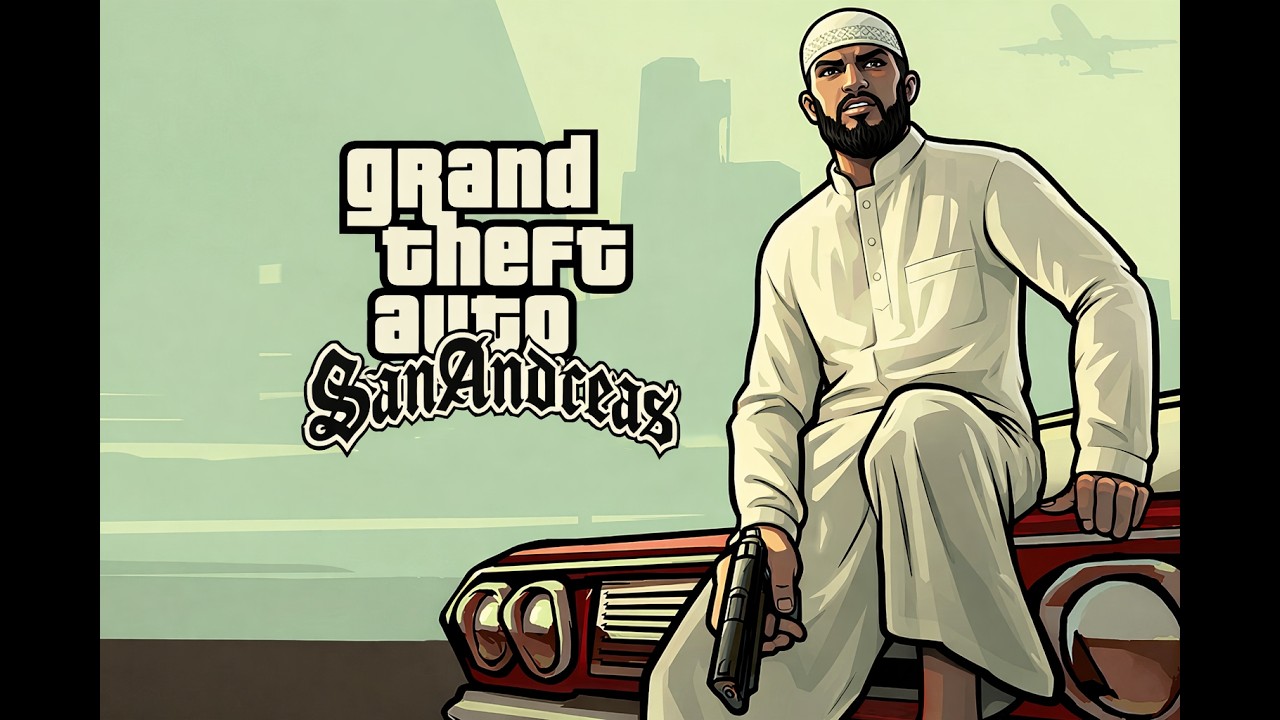 GTA  San Andreas RAMADAN MUBARAK EDITION (CJ IN MOSQUE)