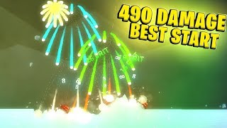 *Insane Start* 490 Damage Pyrotechnics - Shellshock Live Showdown | JeromeACE