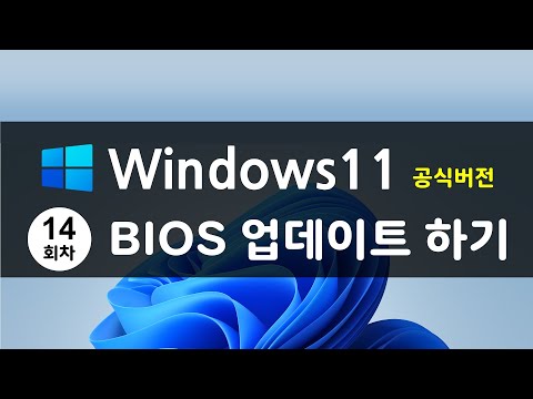 윈도우11 BIOS 업데이트 하기