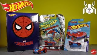 Hot Wheels SPIDER MOBILE Spider Man Marvel Feature