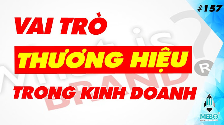 Giá trị hình ảnh cuả thương hiệu là gì