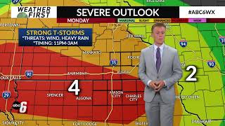 Severe Thunderstorm Warnings issued in Southeast Minnesota