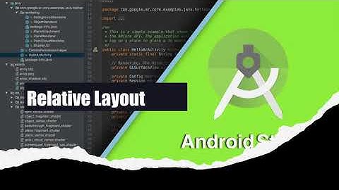 Bagaimana Membuat Relative Layout Android Studio