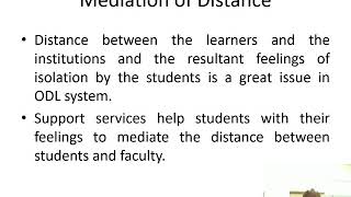 Module 4 Unit 4:  Benefits of Learners’ Support Services