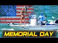 Recordbreaking traffic at haulover inlet on memorial day  boat zone