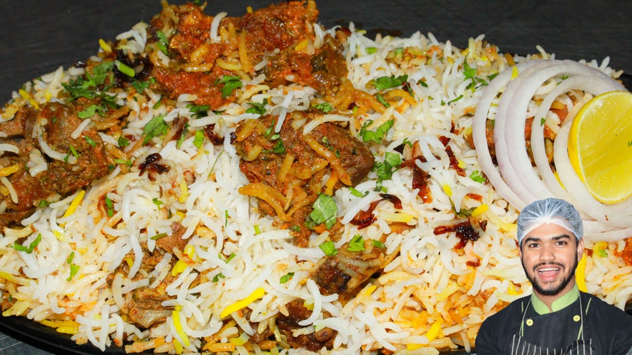 1 Kg Perfect Mutton Biryani Recipe | How to Make Mutton Biryani | Chef Nasim