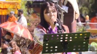 Singer Kinley Wangmo | His Holiness Sungtsom | Boedra Song | Global Peace Prayer Festival 🙏 