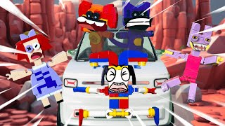 JAX x POMNI Candy Carrier Chaos! EP 3 | Pomny Jaxy | Pomni Daily Love Story