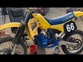 Amazing 1986 rm 125 rebuild time lapse