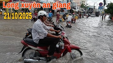 Quá Khủng khiếp lũ tràng về nhấn chìm long xuyên an giang 2025!