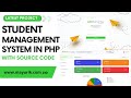 Student management system free source code  school management system project web development