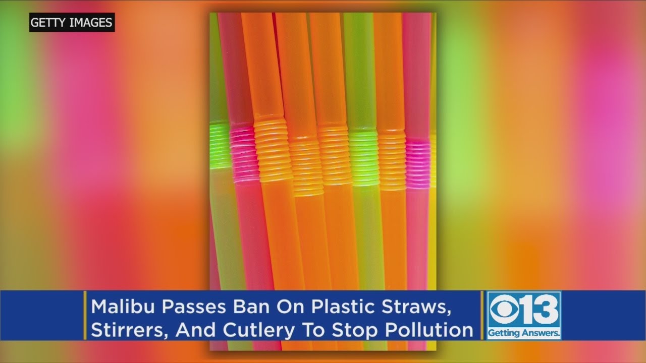 California City Bans Single-Use Plastic Straws, Cutlery
