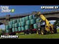 RAMASSAGE DES ENRUBANNÉS POUR LE BIOGAZ ♻️ NOUVEL ANDAINEUR 🚜 | Pallegney | Episode 27 | FS25