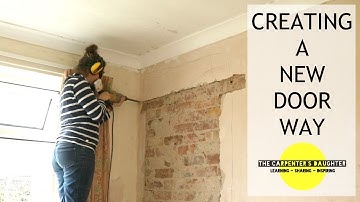 Knocking Brick Wall Through For Doorway | The Carpenter
