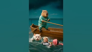Giấc mơ của capybara  #capybara #funny #animals #funnyshorts #hàihước #mèo