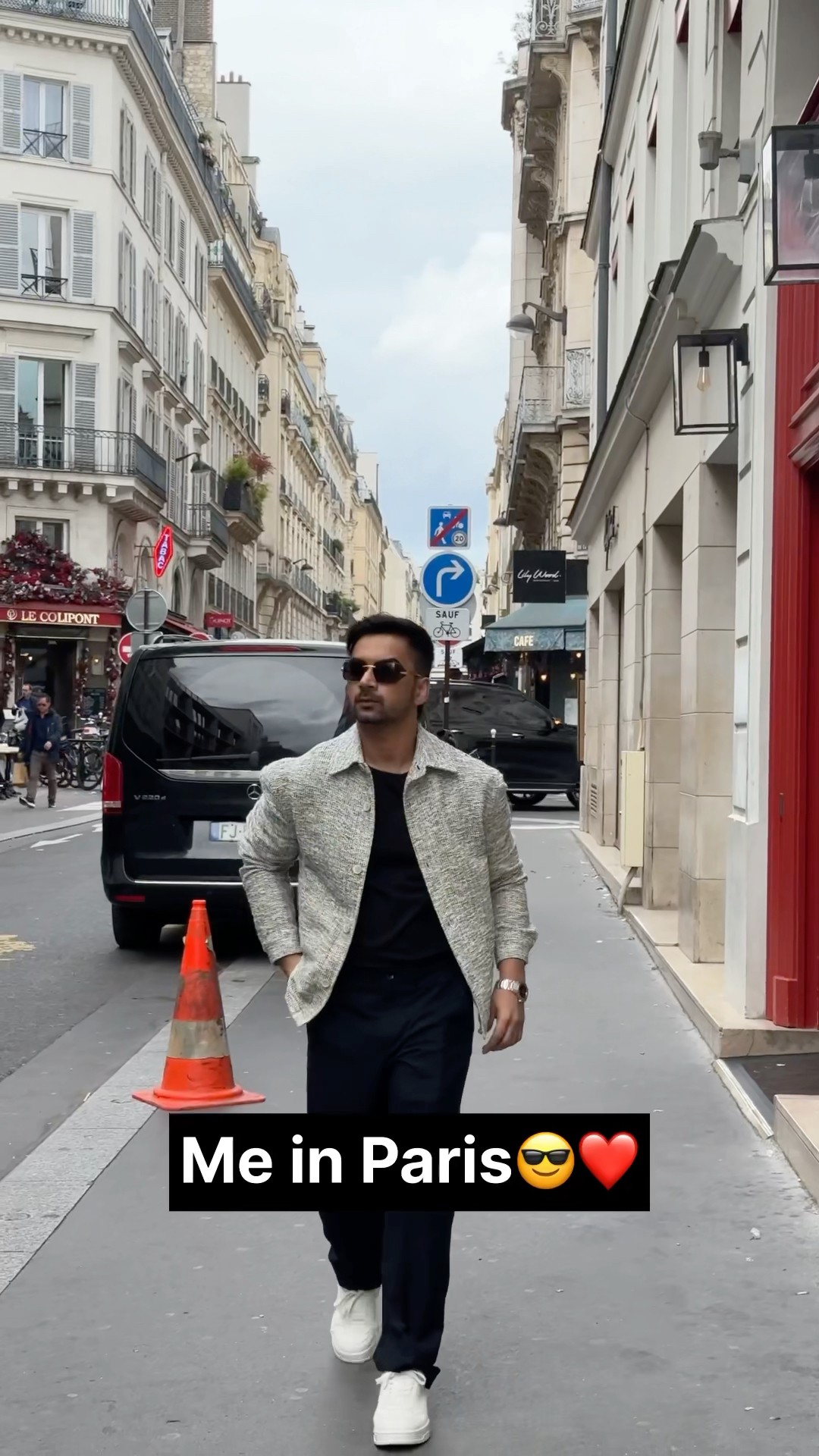 Me vs her in Paris #youtubeshorts