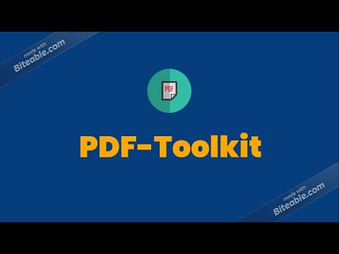 PDF-Toolkit | Merge | Compress | Split | JPG Conversion | Completely FREE | No Internet Required