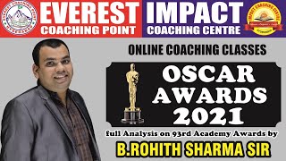 OSCARS 2021 in TELUGU | STATIC GK | ROHITH SHARMA SIR
