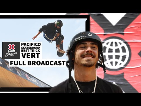 Pacifico Skateboard Vert Best Trick: FULL COMPETITION | X Games California 2023