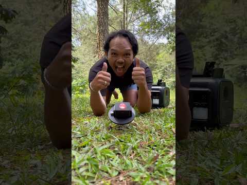 SMART technology from the FUTURE 🤖 #campping #outdoors