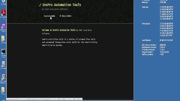 InsPro Automation Tools: Installation