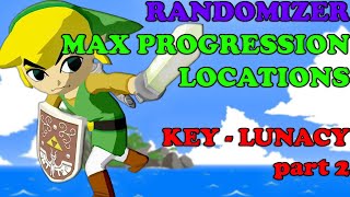 TWWR - Max Progression Locations + Key - Lunacy - part 2 | geeps_