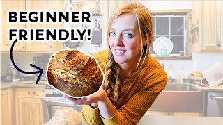 EASY Bakery-Style Bread for Beginners- just minutes per day!