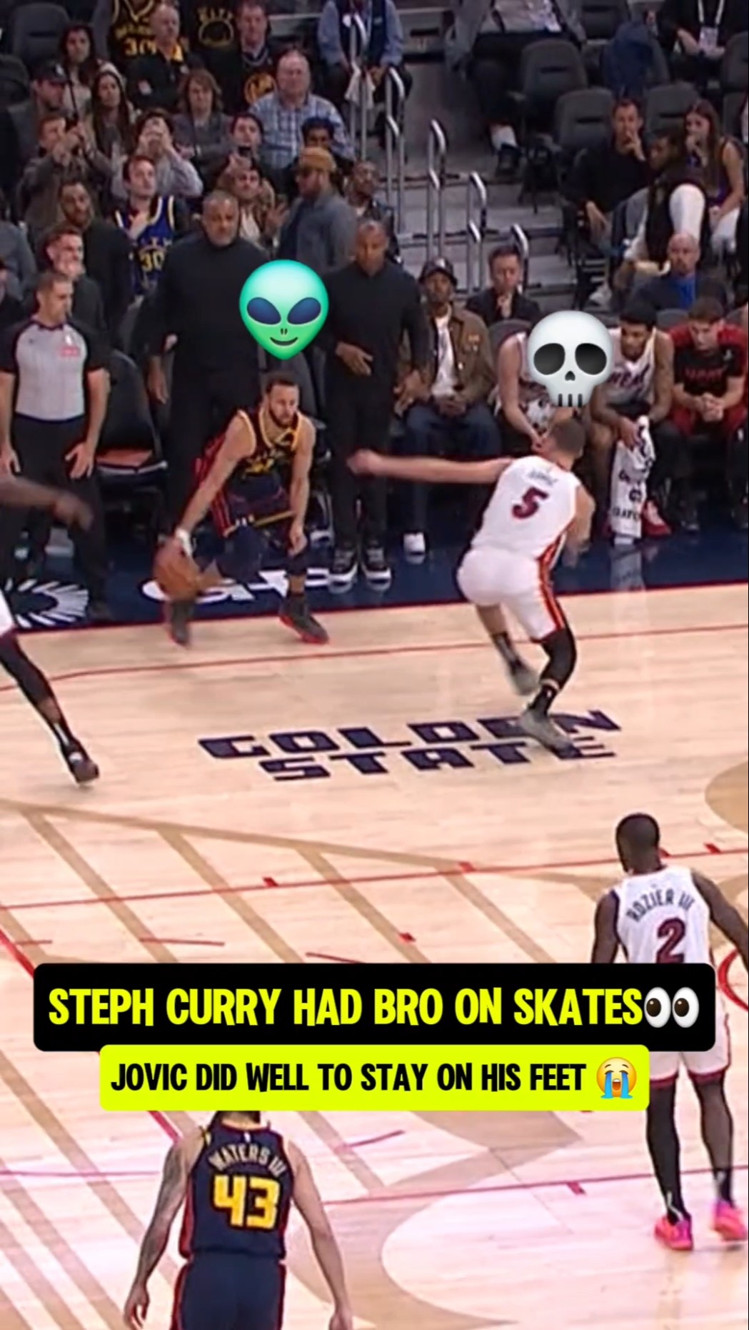 Chef Curry had bro COOKED?