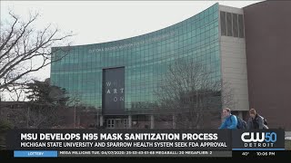MSU Develops N95 Mask Sanitization Process