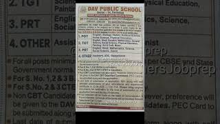 Delhi NCR School Teaching and Non-Teaching vacancy Teacher job  #job #teachingjobs #teacher #school