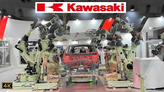 ロボット 川崎重工（KHI）：自動車工場用ロボット】2025国際ロボット展