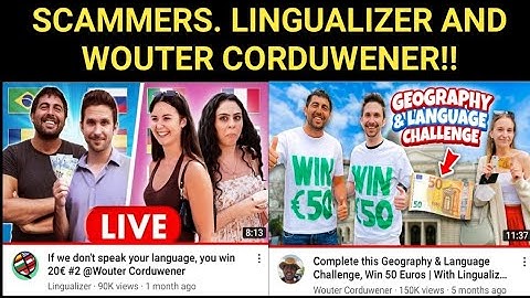 LINGUALIZER AND WOUTER CORDUWENER ARE BOTH FAKE AND SCAMMERS!!!!